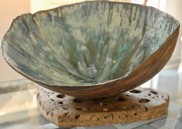 - a Ceramic by Catherine Carsley, measuring 21 x 34 cm (H x W) £340